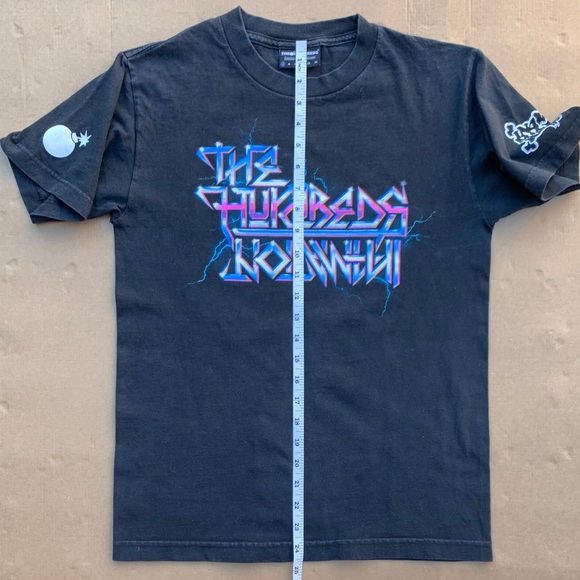 The Hundreds X In4mation metal inspired screenprinted tshirt - Picture 9 of 12